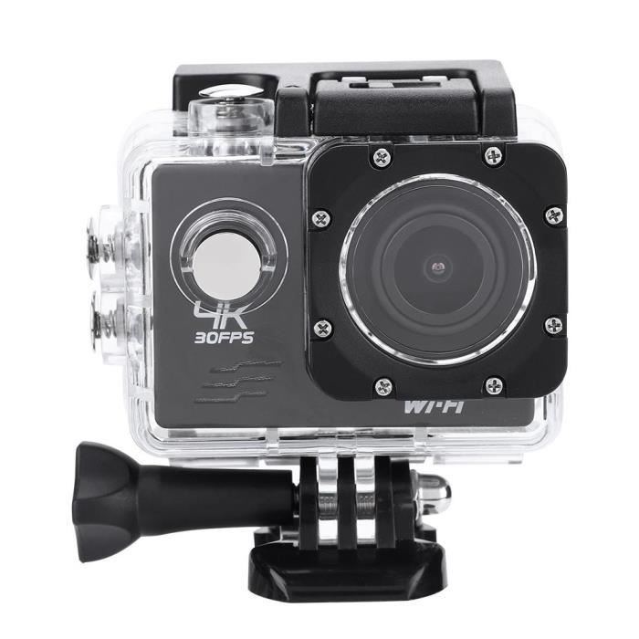 WiFi Full HD 4K 16MP WiFi Action Sports Camera 30m Kit d'accessoires de logement étanche