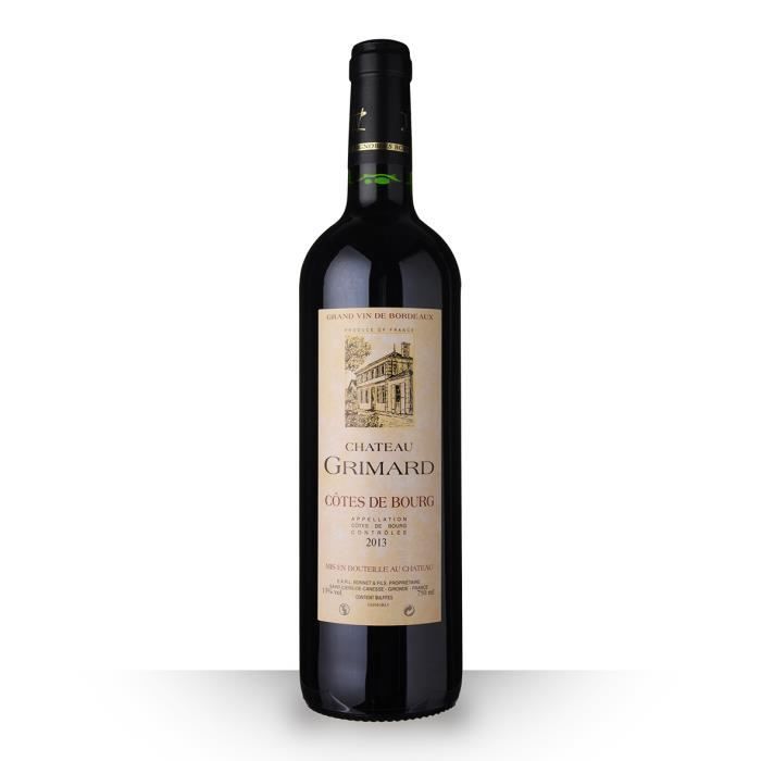 Château Grimard 2013 Rouge 75cl AOC Côtes de Bourg - Vin Rouge