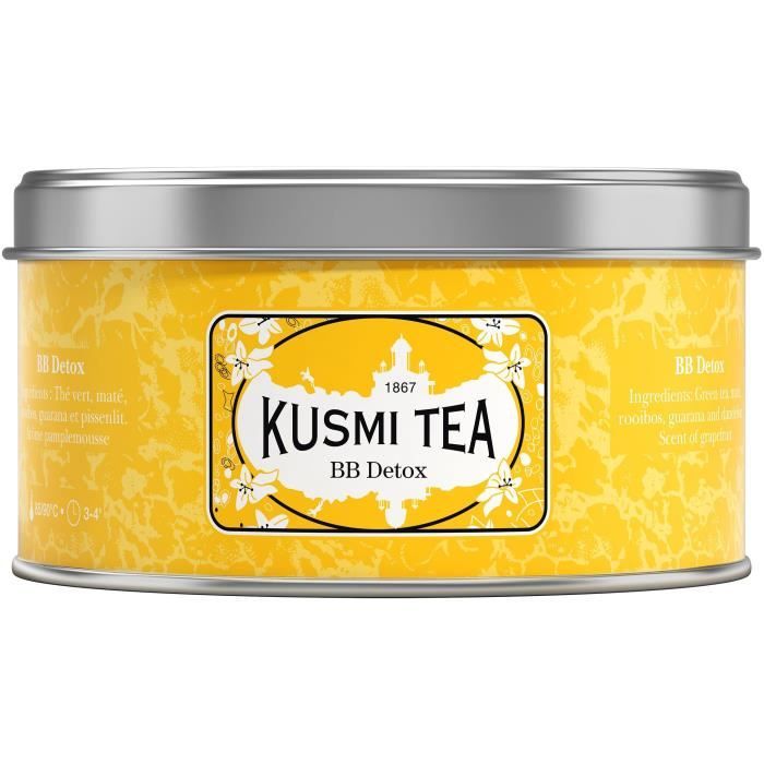 KUSMI TEA Thé BB Detox - Boîte métal - 125 g