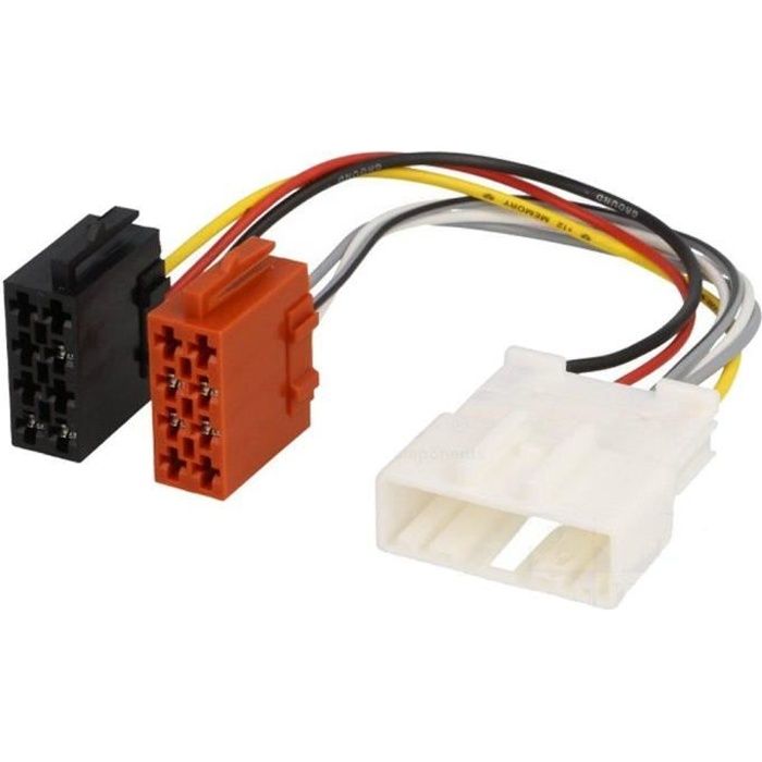Fiche autoradio ISO Renault Twingo III ap15/ Smart Fortwo III ap15
