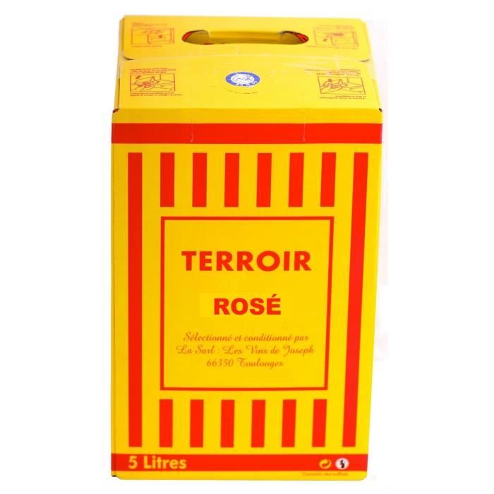 Terroir Catalan Rosé -IGP-AOC- 5 Litres