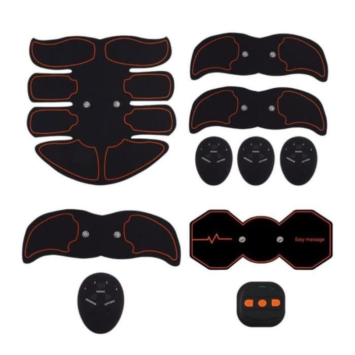 Taper 4 Stimulateurs électriques Massage Exerciseur musculaire abdominal