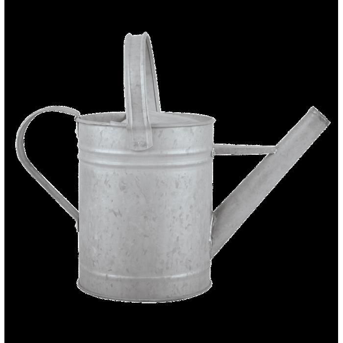 Arrosage et jardinage - Arrosoir en Zinc patiné - 1,5 L 16,5 cm Gris