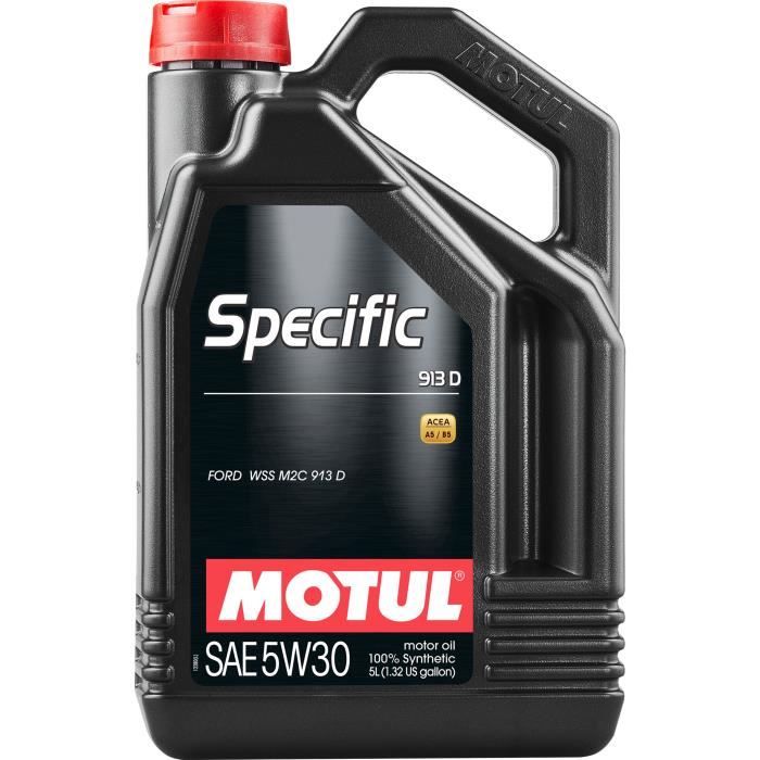 MOTUL Huile SPECIFIC FORD 913D 5W30 5L (bidon)