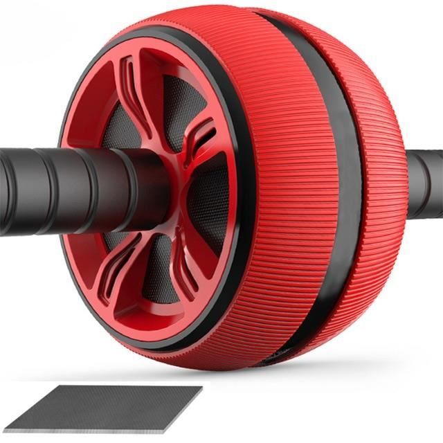 Zencart Abs Abdominal Roller Exercise Wheel Fitness Equipment Mute Roller For Arms Back Belly Core Trainer Body Shape Training Suppl