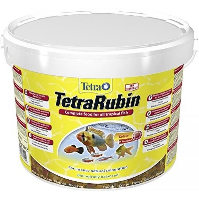 TETRA NOURRITURE RUBIN POUR AQUARIOPHILIE 10 L