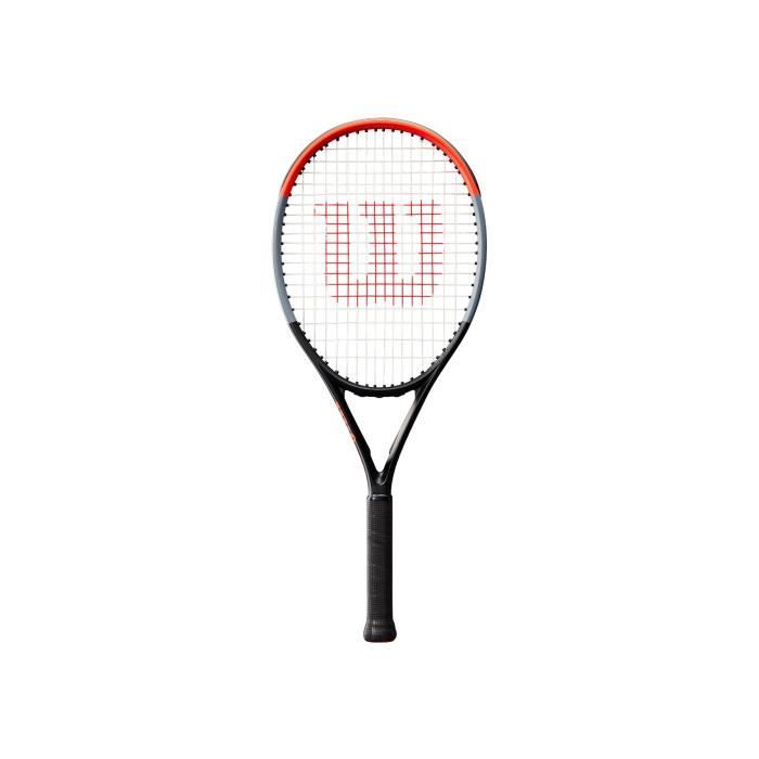 WILSON Raquette de Tennis Clash 26 - Enfant - Noir