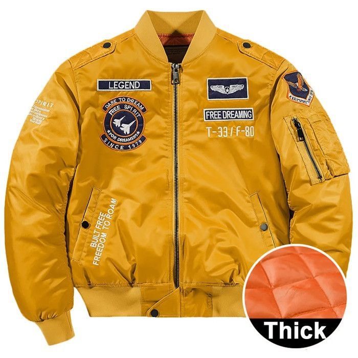 Blouson aviateur vintage pour hommes vestes de course vetements de moto aviateur de luxe champ tactique hiver 2023 9822 yellow Blanc Cdiscount Pret a Porter