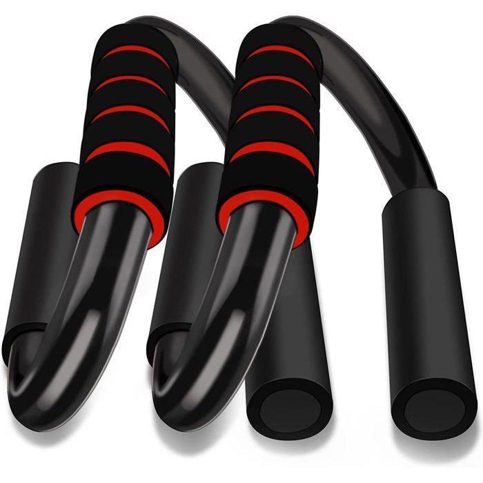 Barres à Pompes Fitness I Forme – Poignées Mousse, Grip Antidérapant (Readaeer)