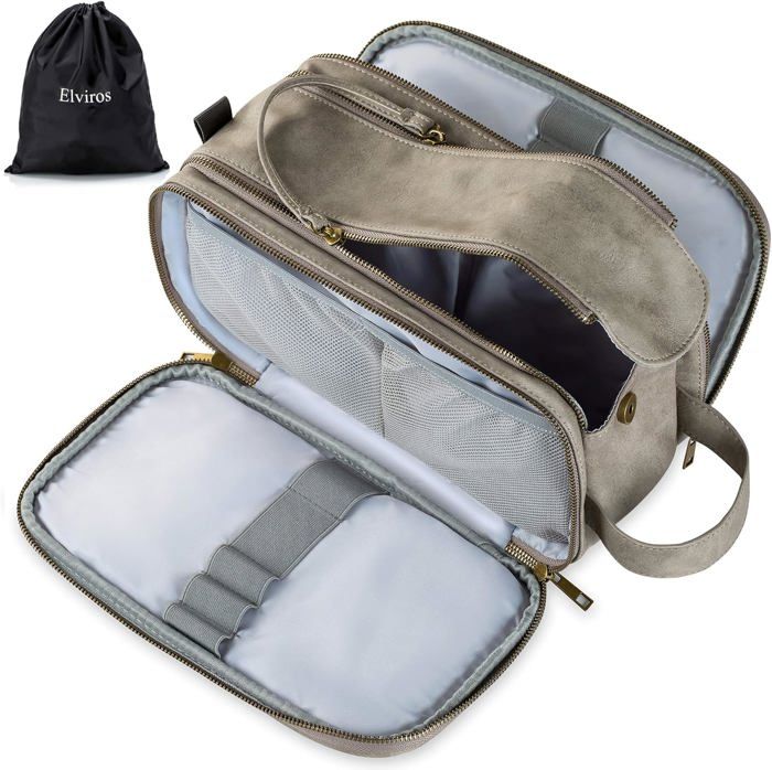 Trousse De Toilette Homme Voyage, Imperméable Trousse Toilette Homme