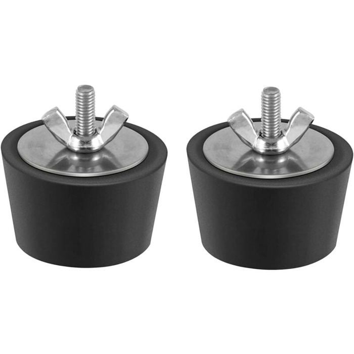 Lot De 2 Bouchons D’hiver Pour Piscine - Anti-gel, étanches Avec Joint - Protection Hivernage (bleu)