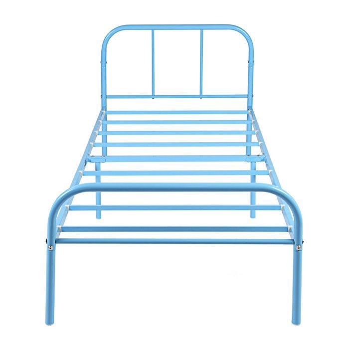 Lit Adulte 90x200 Cm, Lit Simple Avec Sommier à Lattes Et Tête De Lit Support A Lattes En Bois Sans Matelas Velours Rose