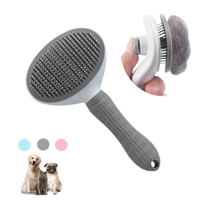 Comparer les prix de Brosse de Toilettage pour Chien et Chat – Peigne Inox Anti-Nœuds pour Poils Longs