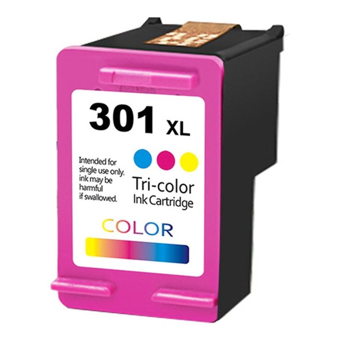 Lot De Cartouches D'encre Compatibles HP 301 XL - Pour Imprimantes DeskJet 1051, 1056, Envy, OfficeJet - Couleurs + Noir