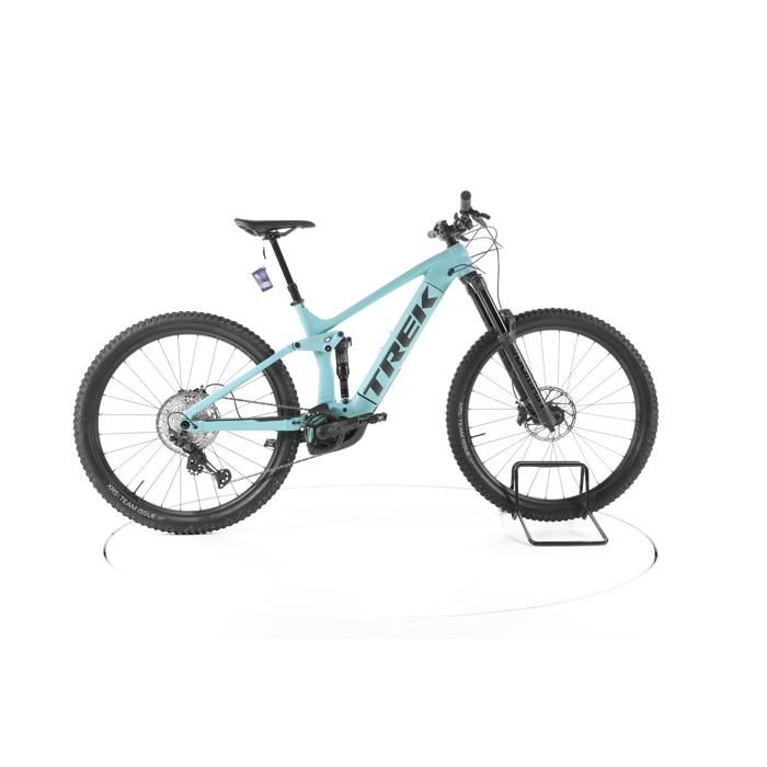 Vélo électrique - Trek Rail 9.7 Gen 2 - bleu - VTT électrique tout suspendu - Bosch 625 Wh Reconditionné - Trek