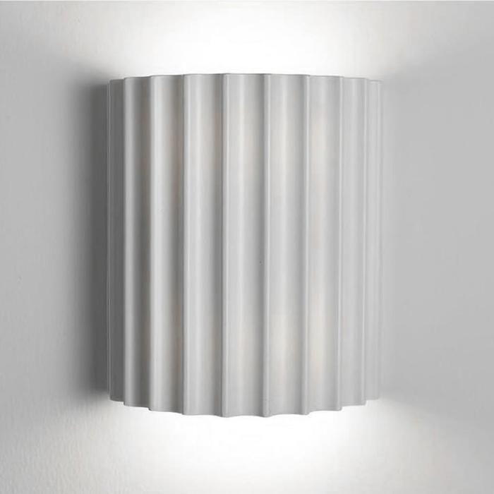 Diday Applique Murale ModerneLED Lampe murale en Résine Abat-jour Designe Colonne Romaine Éclairage Murale Style NordiqueFroid