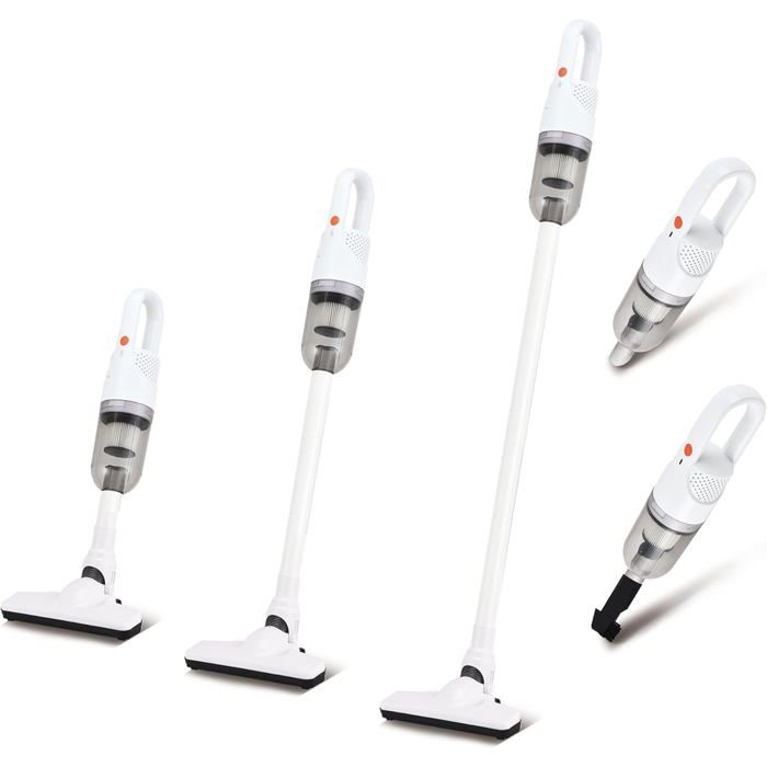 Aspirateur laveur sans fil - SVATV - 12000Pa - 400W - 35 min autonomie - Très silencieux - Brosse anti enchevêtrement