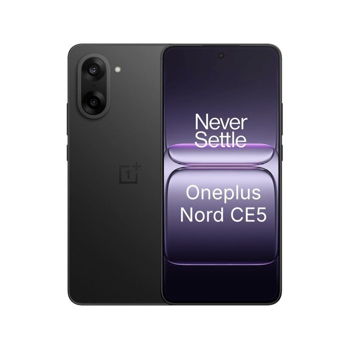 Smartphone 5G- OnePlus Nord CE 5 Noir 8Go RAM 256Go (Black Infinity) - CPH2719