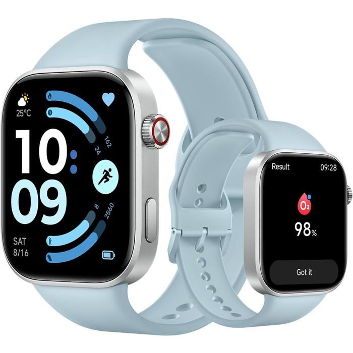 Xiaomi Watch 6 Bleu - vue 3