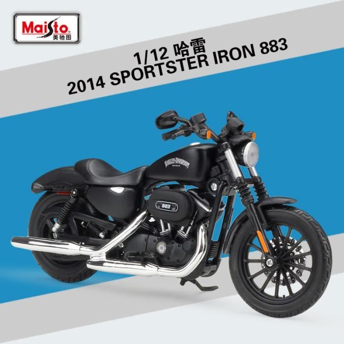 Maisto Harley Road King Classic '13 - Modèle Miniature 1/12