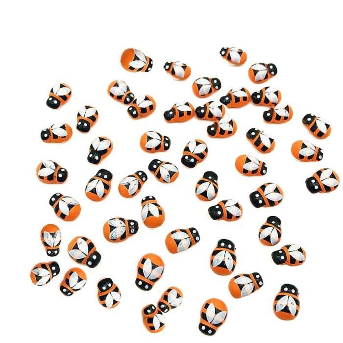 Décorations Abeilles Et Fleurs En Feutrine - Lot De 48 Pièces - Pour DIY, Vêtements, Accessoires