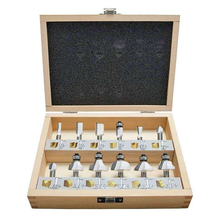 Makita Jeu de fraises 12 pcs - vue 2