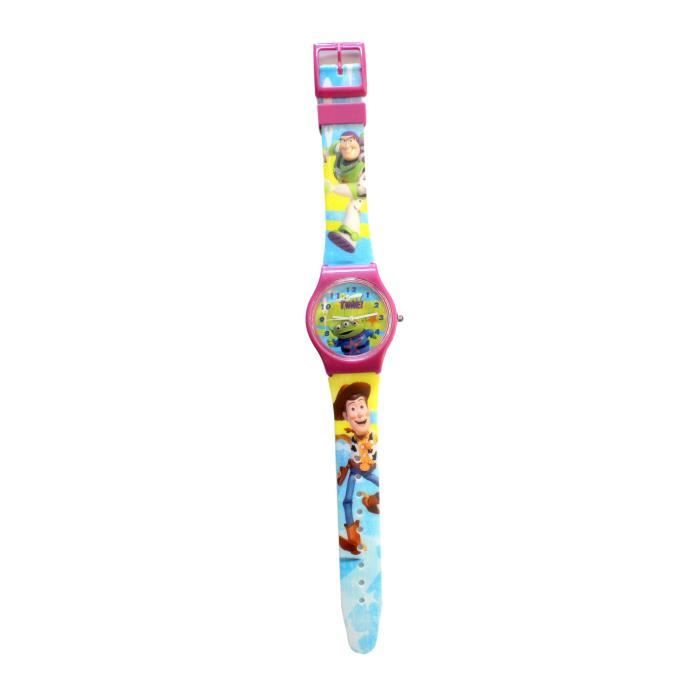 Montre Toy Story 4 Disney Buzz l eclair sherif Woody Achat vente montre Mixte Enfant Cdiscount