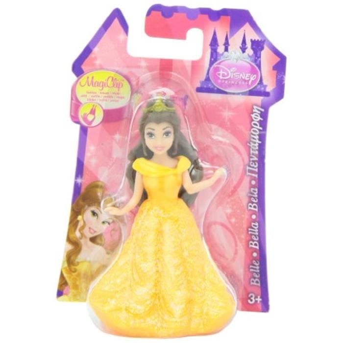 Mini MagiClip Poupee Princesse Belle Disney Princesses Mini MagiClip Cdiscount Jeux Jouets