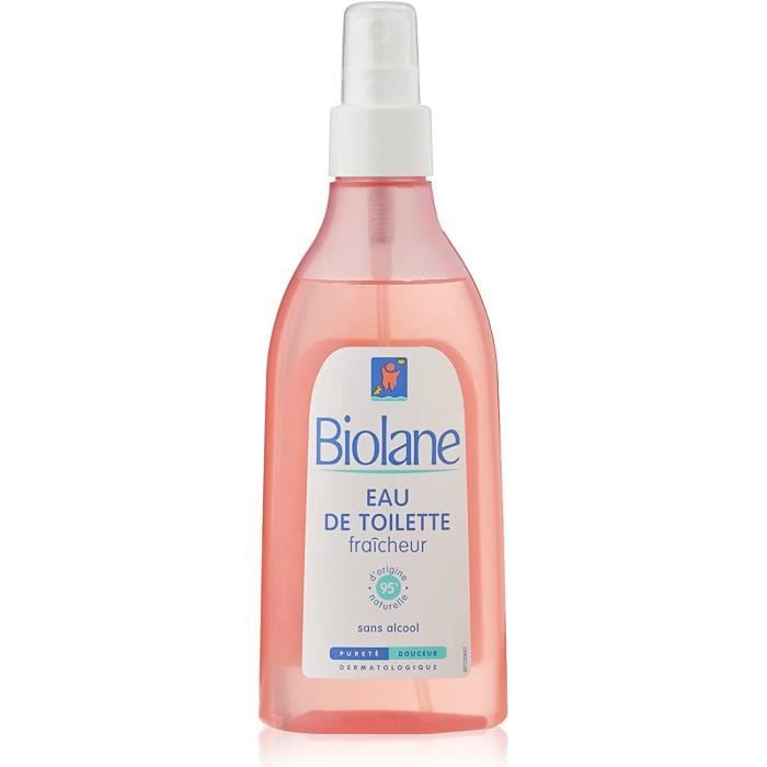 Biolane Eau De Toilette Fraicheur Parfume Bebe Apres La Toilette Odeur Delicate Et Fraiche Pour Fille Et Garcon Spray 43 Cdiscount Au Quotidien