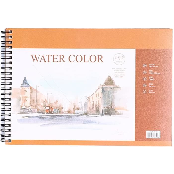 Carnet De Dessin A3 50 Pages - Papier 140 Gsm - Reliure Spirale - Format 29,7 X 42 Cm - Pour Artistes, Enfants, Adultes