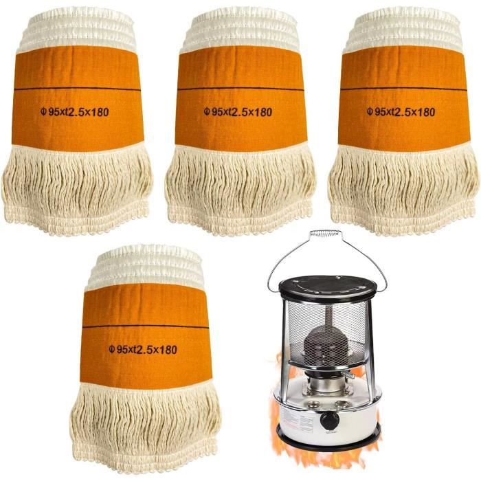 Poêle à Pétrole 700ml Pour Camping – 8 Mèches, Coupe-vent, Pour 2-3 Personnes