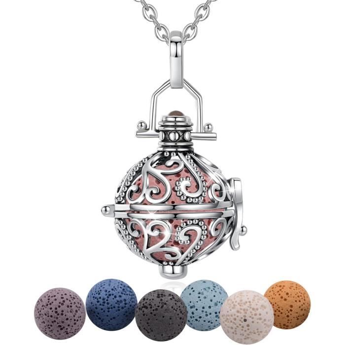 Collier Pendentif Hibou Pour Huiles Essentielles - Doré, Alliage - Neuf Avec étiquettes