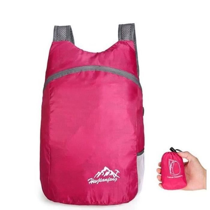 Sac à Dos de Sport Extérieur Résistant à l'Eau 50L Randonnée Camping Voyage Sac à Dos de Randonnée avec Housse de Pluie