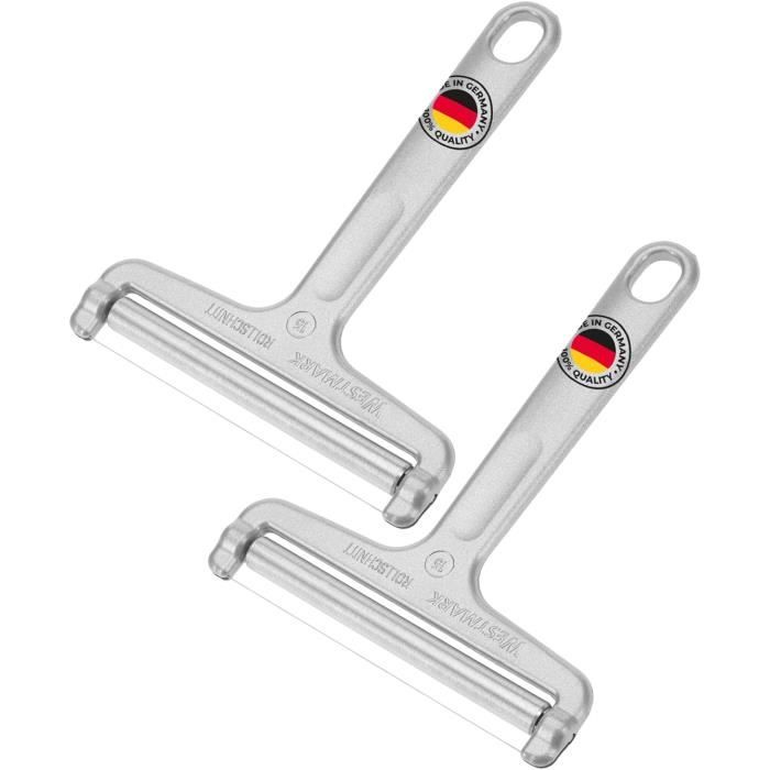 Taille-serviette à Fromage Avec Fil Et 2 Manches - Longueur 29,5 Cm - Matière Plastique/acier - Neuf