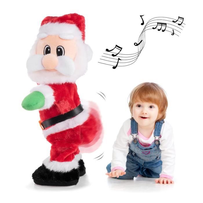 Jouet pour chien - VGEBY - Peluche de Noël Père Noël - Balle intégrée