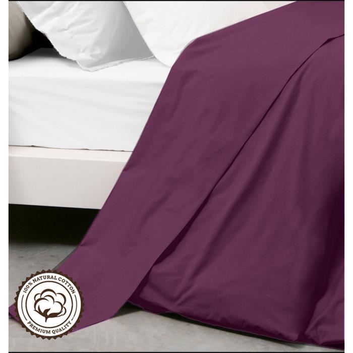 Drap Plat 240x300 Cm Gaze De Coton Nuage | Leroy Merlin