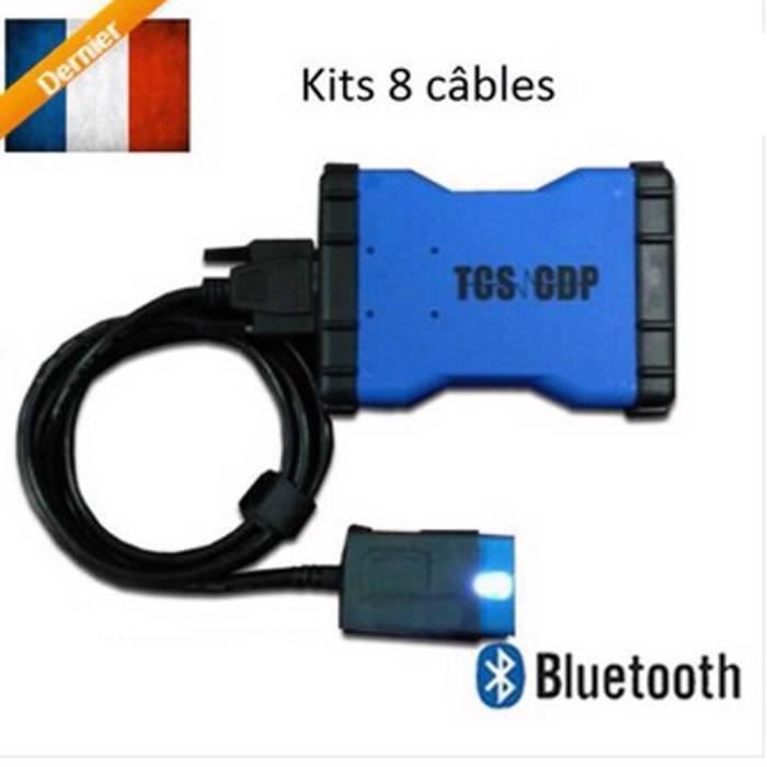 Valise Diagnostique Multimarque Français OBD2 Diagnostic Scanner OBD