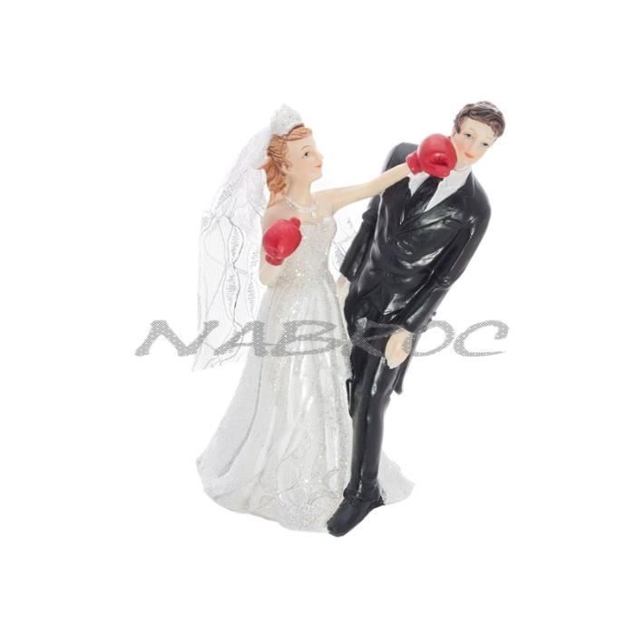 Mariage Figurine Sujet Piece Montee Gateau Boxe Achat Vente Figurine Decor Gateau Cdiscount