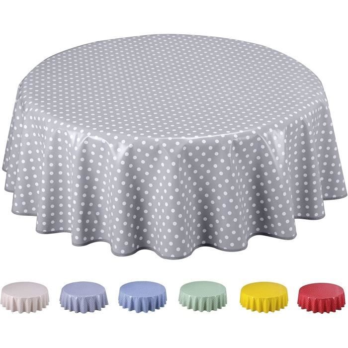 Protège nappe ovale PVC (140 x 240 cm) Ollie Transparent - Linge