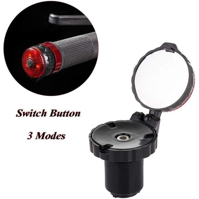 Rétroviseur Vélo PhieeSeriy - Miroir 360° Réglable - Pour Guidon 20-28mm - Sécurité Renforcée