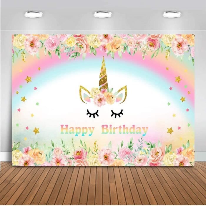 Fond Photo 2.2x1.5m Motif Forêt Animaux - Vinyle Pour Anniversaire Enfants, Shower Photo Et Décoration