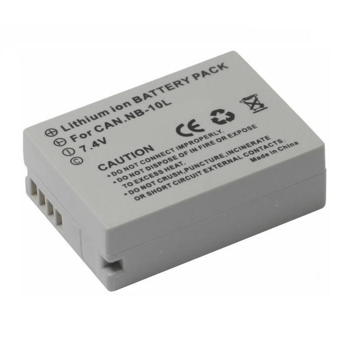 Batterie Appareil Photo Canon Powershot Sx50 Hs Achat Vente Batterie Appareil Photo Cdiscount