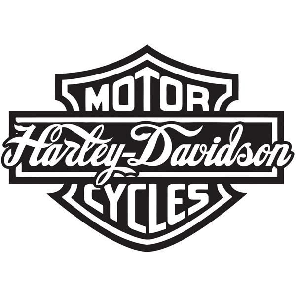 Stickers Harley Davidson rétro réfléchissant