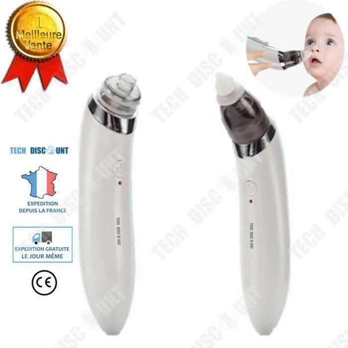 aspirateur nasal bebe electrique mouche confort automatique adultes pour nettoyeur de nez enfants pas cher rhume bouché morve