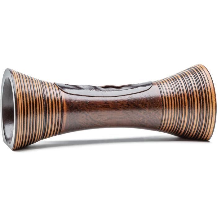 Enceinte Bois Naturelle Mangobeat « Bordeaux Perle » 25 Cm – Amplification Passive – Éco & Sans Électricité