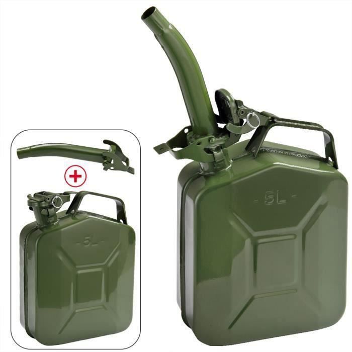 Bec Verseur Métallique Argenté Pour Jerrican 5-20 L – Flexible Et Anti-Fuite 30 Cm
