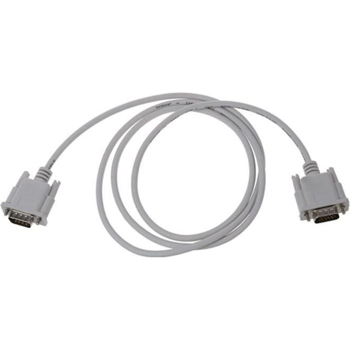 Vga Db15 Male Vers Rs232 Db9 Adapteur Masculin De Pin Cable Video Graphic Extension Cable Blanc 1 5m Prix Pas Cher Cdiscount