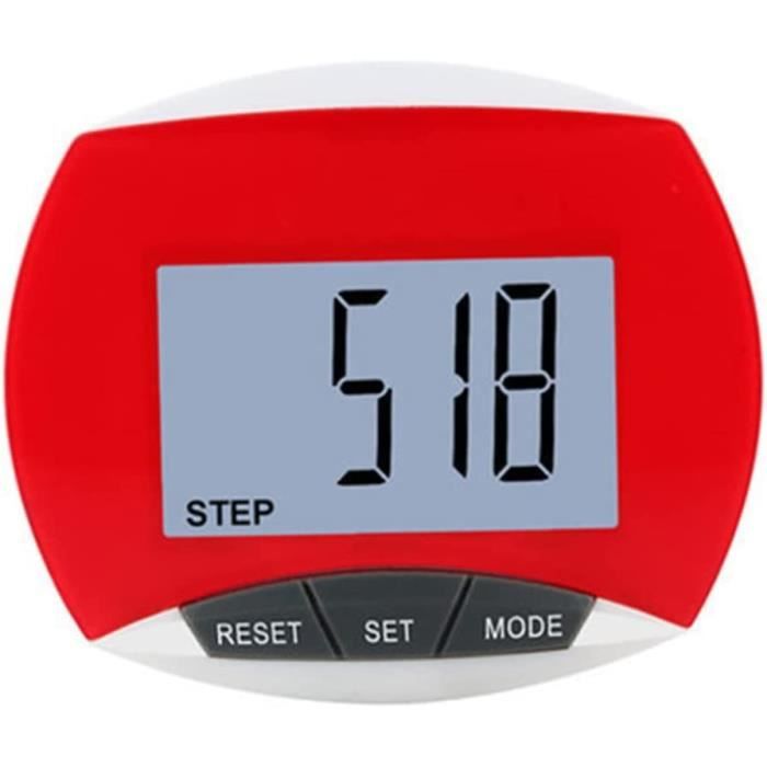 3D Simple Podomètre Portable Distance De Marche Exercice Podomètre Fitness  Activité Step Counter Sports 