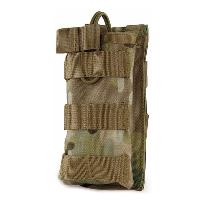 PC unique Pochette Tactique Molle Simple double Triple Pour