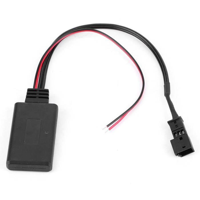Adaptateur Audio Bluetooth Qiilu Pour BMW E39 E46 E38 E53 - Module AUX Mains Libres Navigation